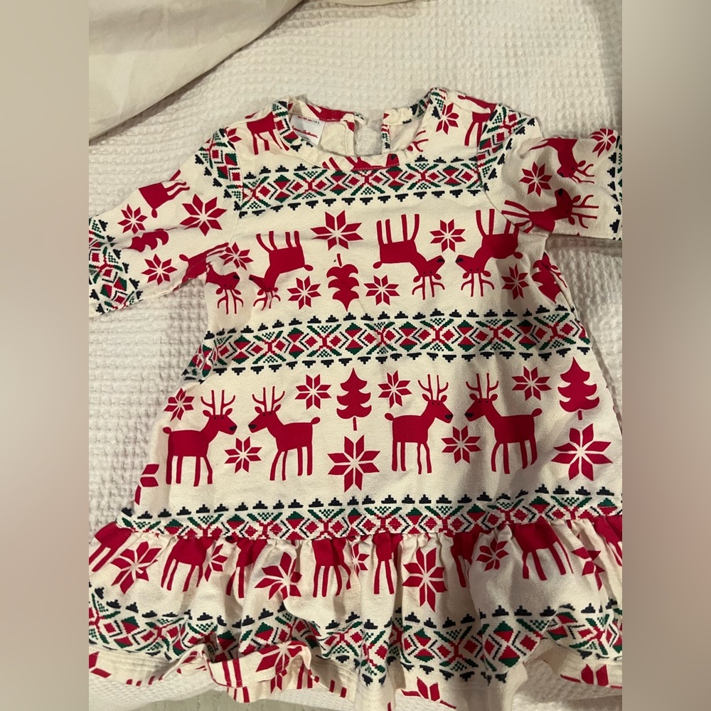 Hanna Anderson Dear Dear Pajamas Dress - size 2T